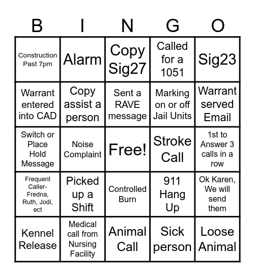 2025 Telecommunications Week Bingo Card