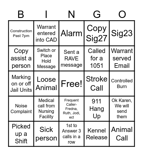 2025 Telecommunications Week Bingo Card