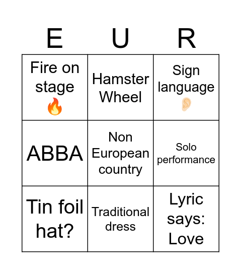 BNEFvision Bingo Card