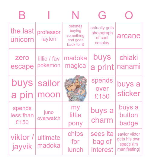 Megacon bham march 25 Bingo Card