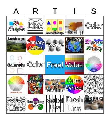 ART Bingo Card