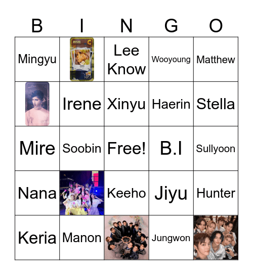 4 KBOT YEARS Bingo Card