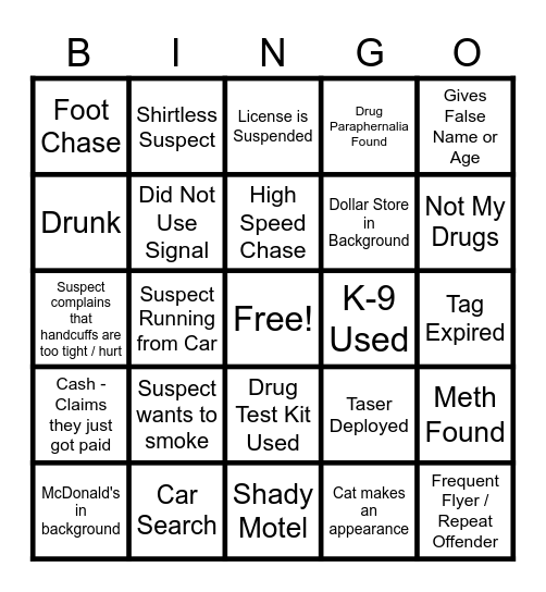 OPL BINGO Card