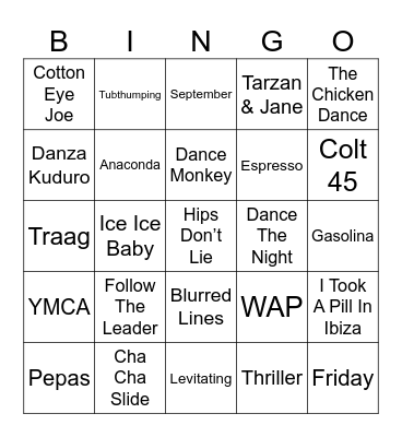 GREENGOS Bingo Card