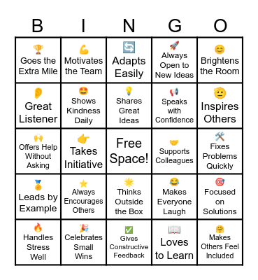 Bingooo!! Bingo Card