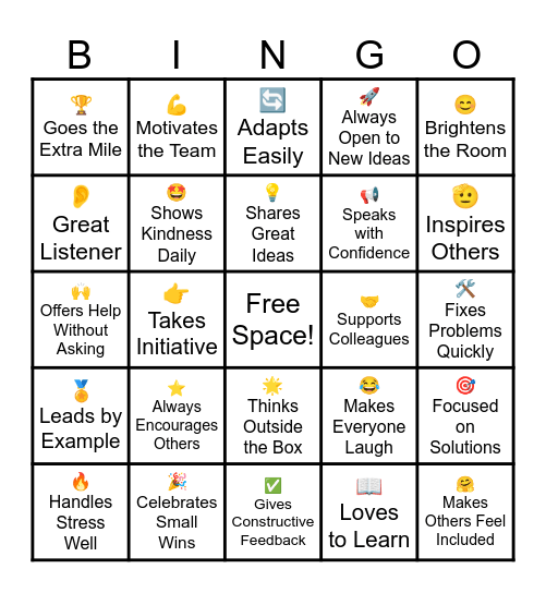 Bingooo!! Bingo Card