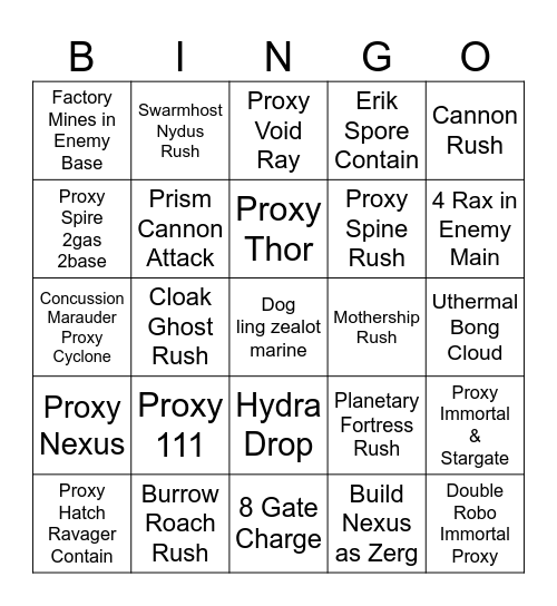 BGH Bingo Ladder Cheese Bingo Card