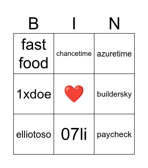 Go on Pinterest and Find Forsaken Ships Bingo Card