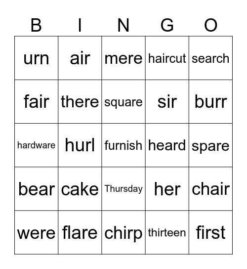 BINGO STEP 21 Bingo Card