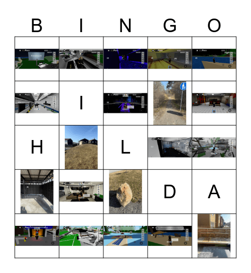 Hildas Bingo Card
