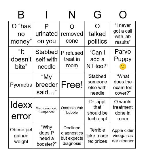 FOXBANK Bingo Card