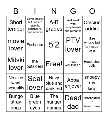 Ashlynns bingo! Bingo Card