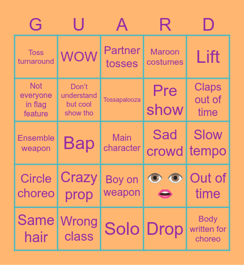 SAPA bingo 2025 Bingo Card