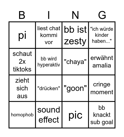 zesty bachelorbby bingo Card