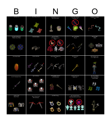 Emberborn Bingo Card