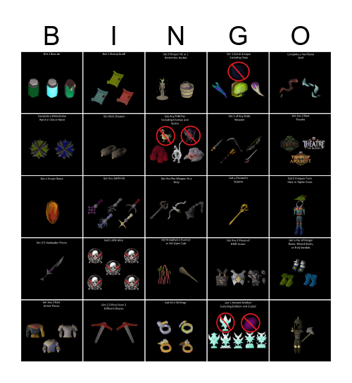 Emberborn Bingo Card
