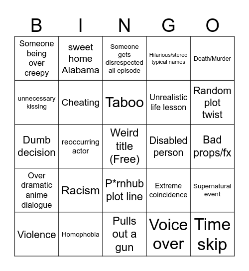 Tomorrow's Teachings Bingo Card
