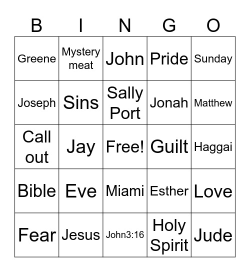 What is Holding You Back? Bingo Card