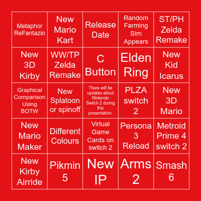 That_LeaF's Switch 2 Direct Bingo Card