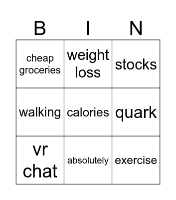 Miro Bingo Card