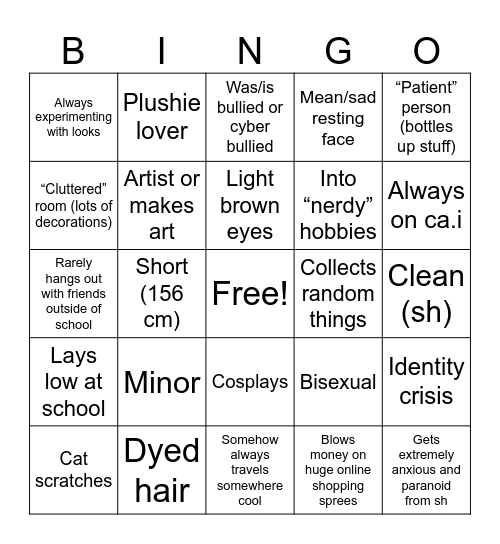 grey’s bingo! Bingo Card