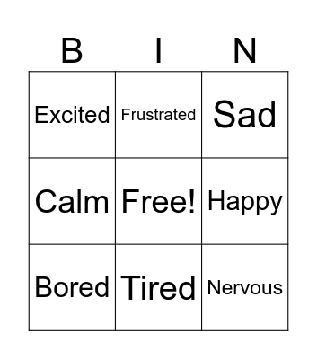 Musical Bingo Card