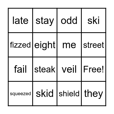 SW Bingo Card
