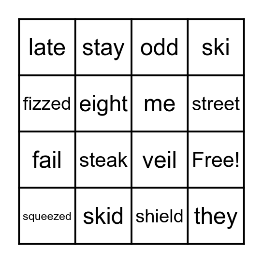 SW Bingo Card