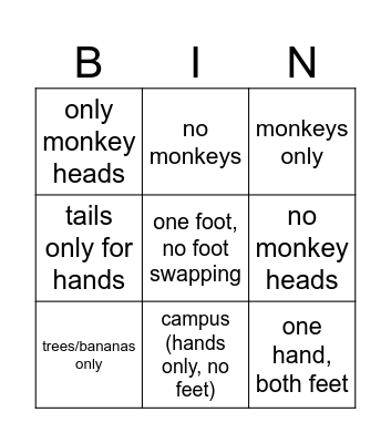 CRG Watertown Money Bingo Card