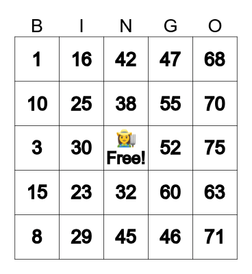 Farm Fest Bingo Card