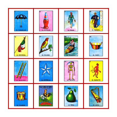 MRC LOTERÍA Bingo Card