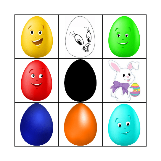 Tombola di Pasqua Bingo Card