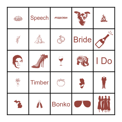 #PSILOVEYOU10 Bingo Card