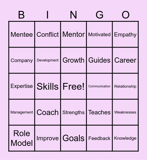 2 Bingo Card