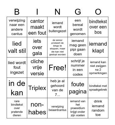 KLA x BIOS cantus Bingo Card