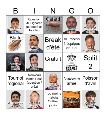 Community Update 6 Bingo Card