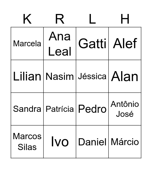 Galera da escola que se pá farão merda Bingo Card