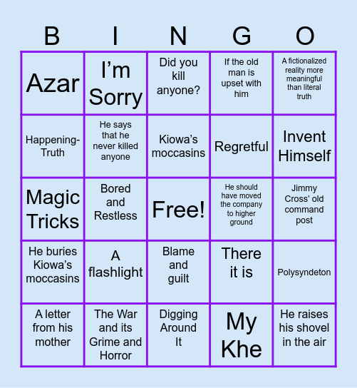 Group 4 Bingo Cards Bingo Card