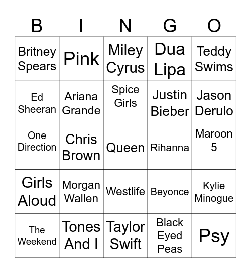 CPCC Bingo Loco Bingo Card