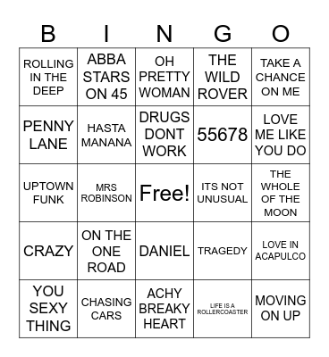 HAPPY JUNE Bingo Card