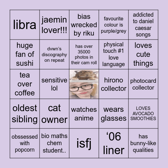 SHI BINGO!! Bingo Card