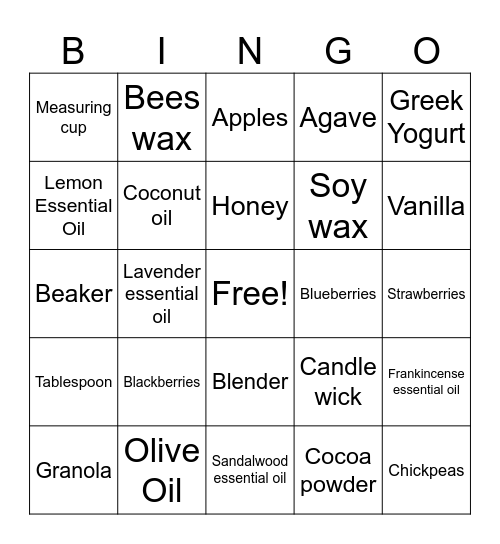 Leave It Better Bingo! Bingo Card