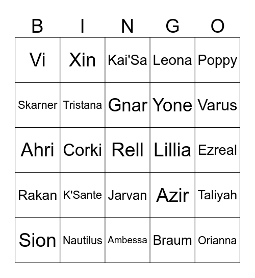 Prime Tag 3 Bingo Card