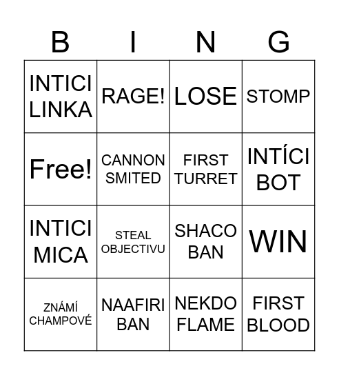BINGOLOKO Bingo Card