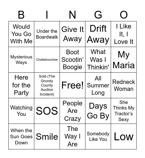 12 MB Round 3 Bingo Card