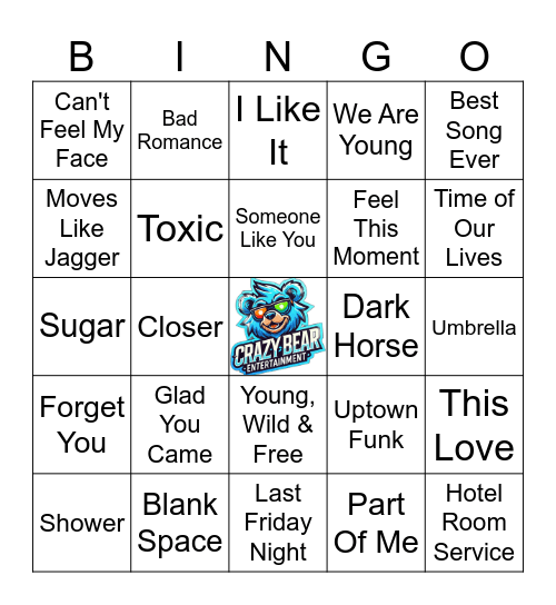 2010's Throwbacks Bingo Card
