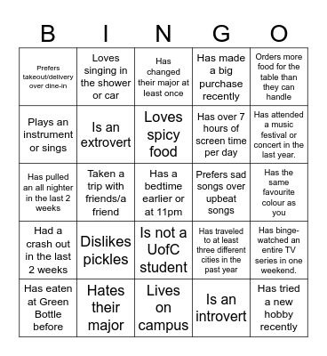 CSS BINGO 🌟 Bingo Card