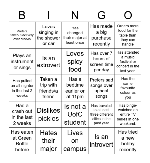 CSS BINGO 🌟 Bingo Card