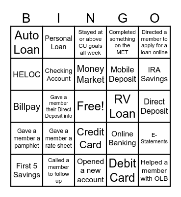 MET Bingo! Bingo Card