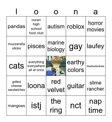 tao bingo Card